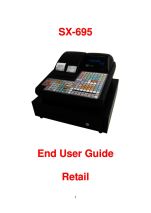 SX-695 and Geller SX-695 user guide Retail ver